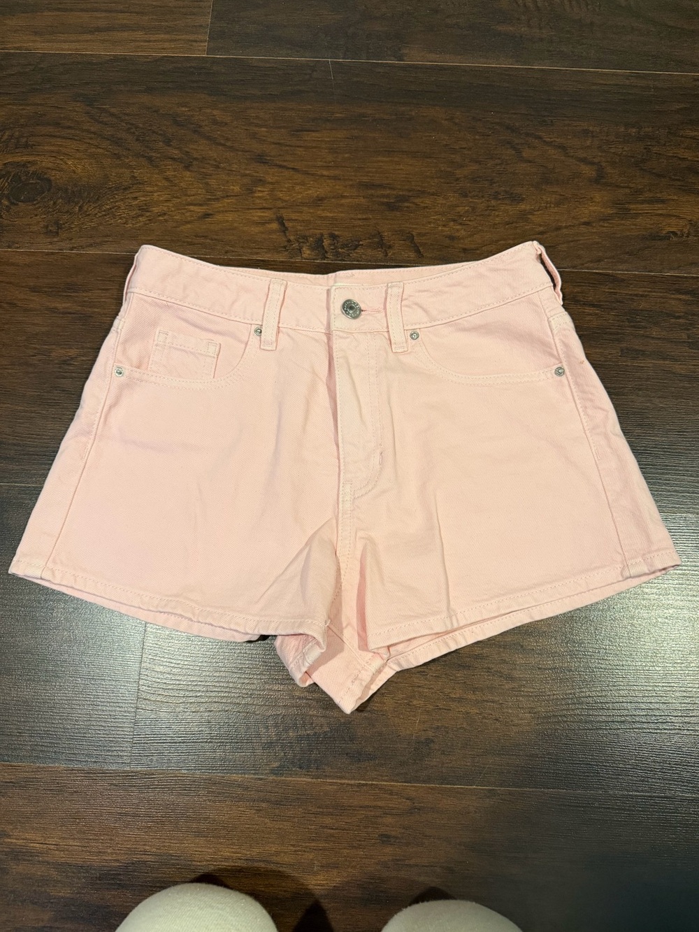 PacSun High-Rise Pink Jean Shorts